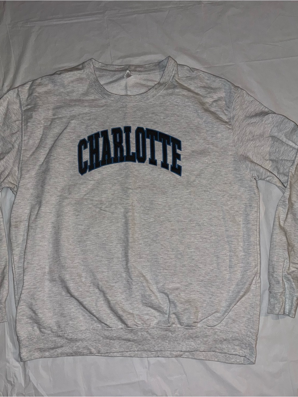 Heather Gray Charlotte FC Sweatshirt